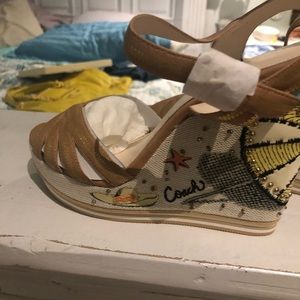 Brand new in box Coach wedge shoes